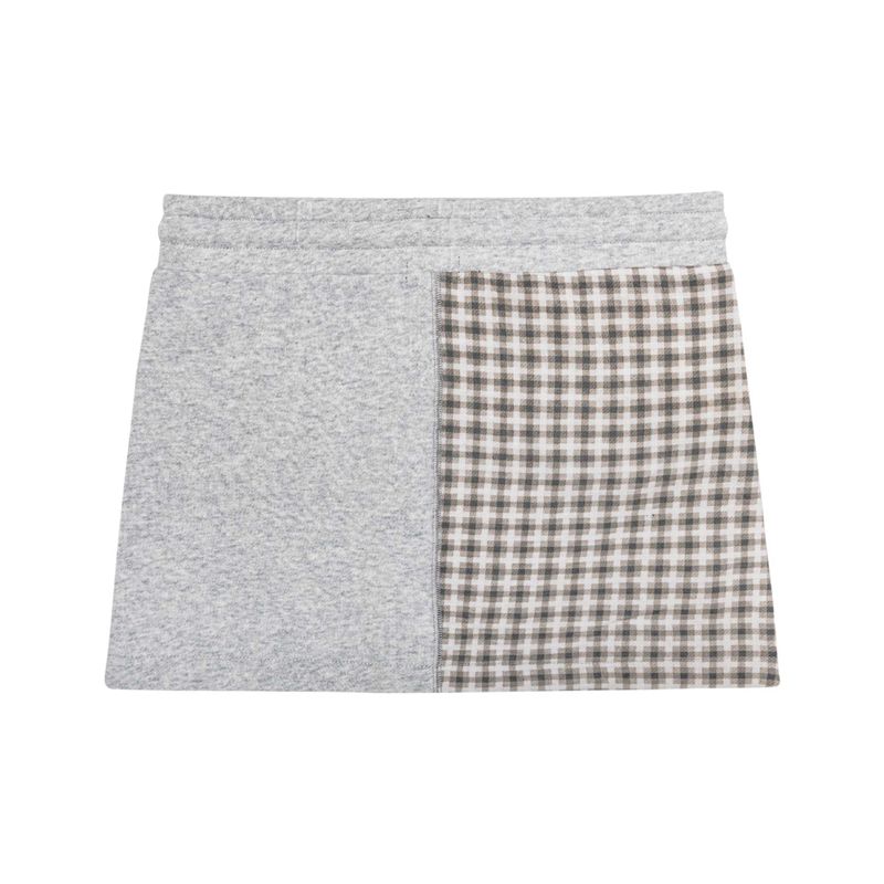 Playboy Varsity Plaid Mini Women's Skirts Grey | 129638PDH