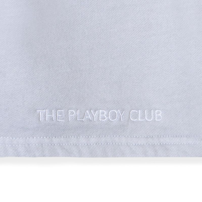 Playboy Vip Club Sweat Men's Shorts Grey | 398617GKJ