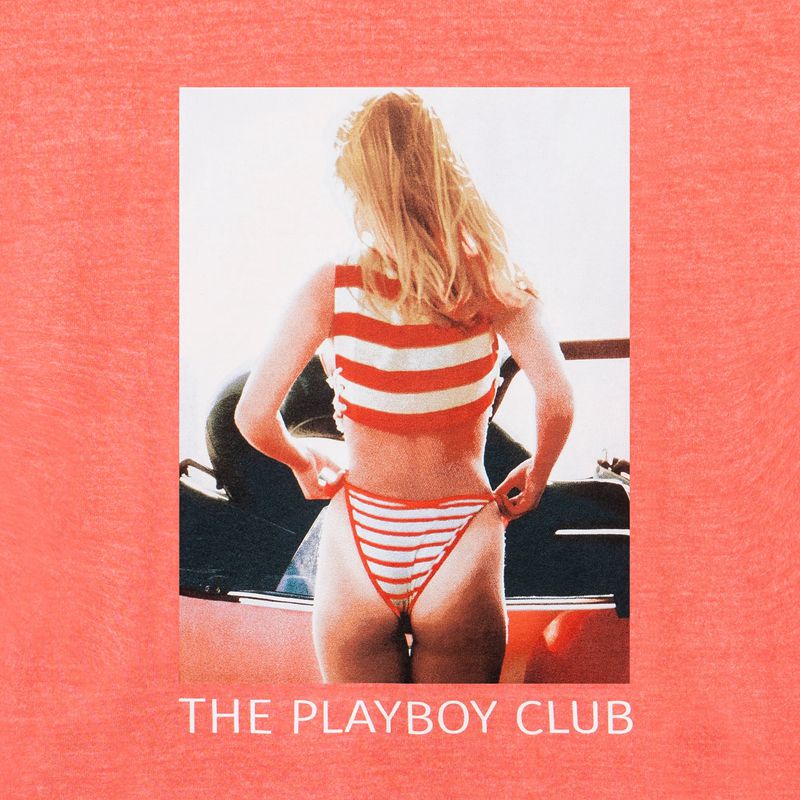 Playboy Vip Club Women's T Shirts Orange | 715329KMX