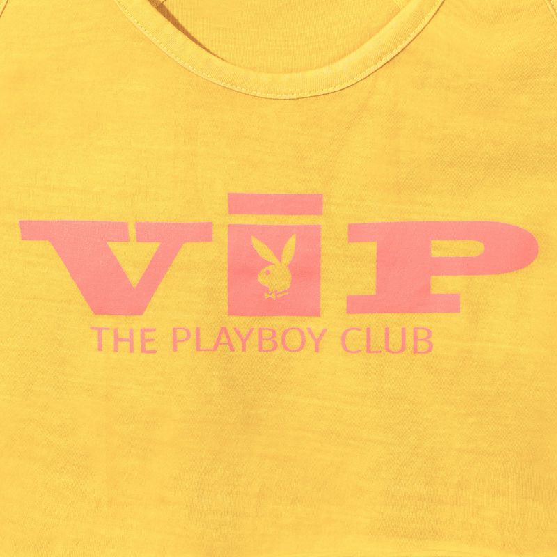 Playboy Vip Club Women's Tank Yellow | 189240FNQ