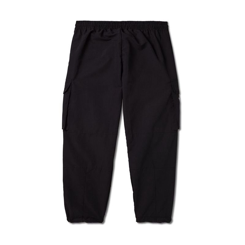 Playboy Windbreakers Men's Pants Black | 038275VBT