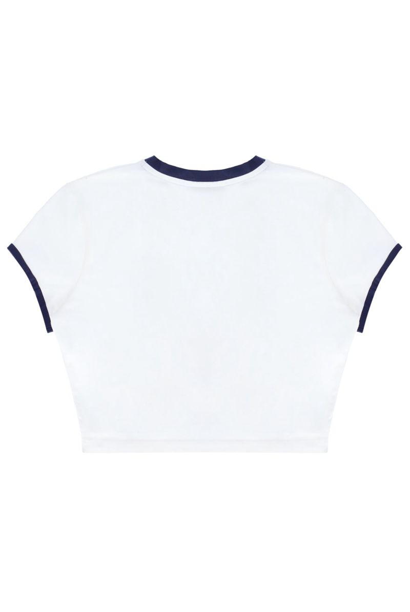 Playboy X Fila Tee Women's Tank White | 915407LSP