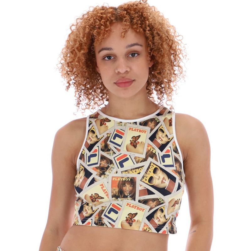 Playboy X Fila Teri Women's Tank Multicolor | 426957HGA