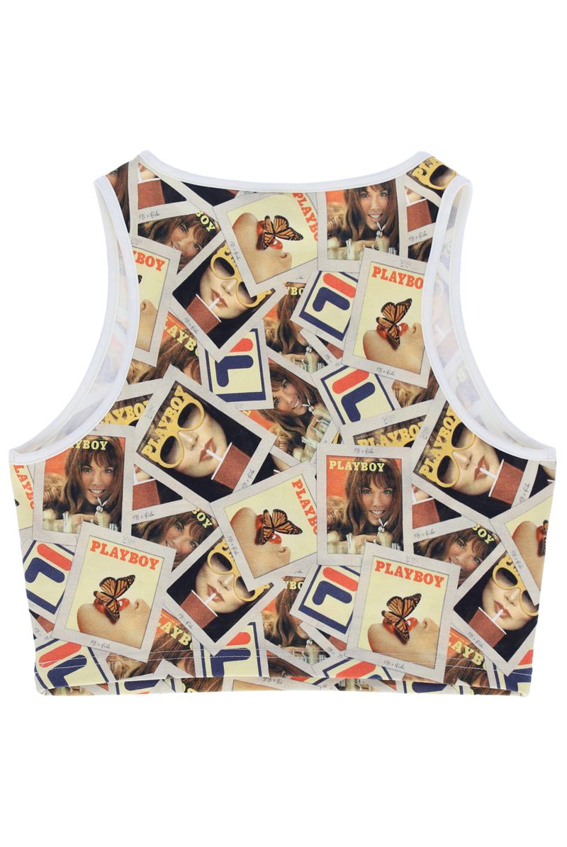 Playboy X Fila Teri Women's Tank Multicolor | 426957HGA