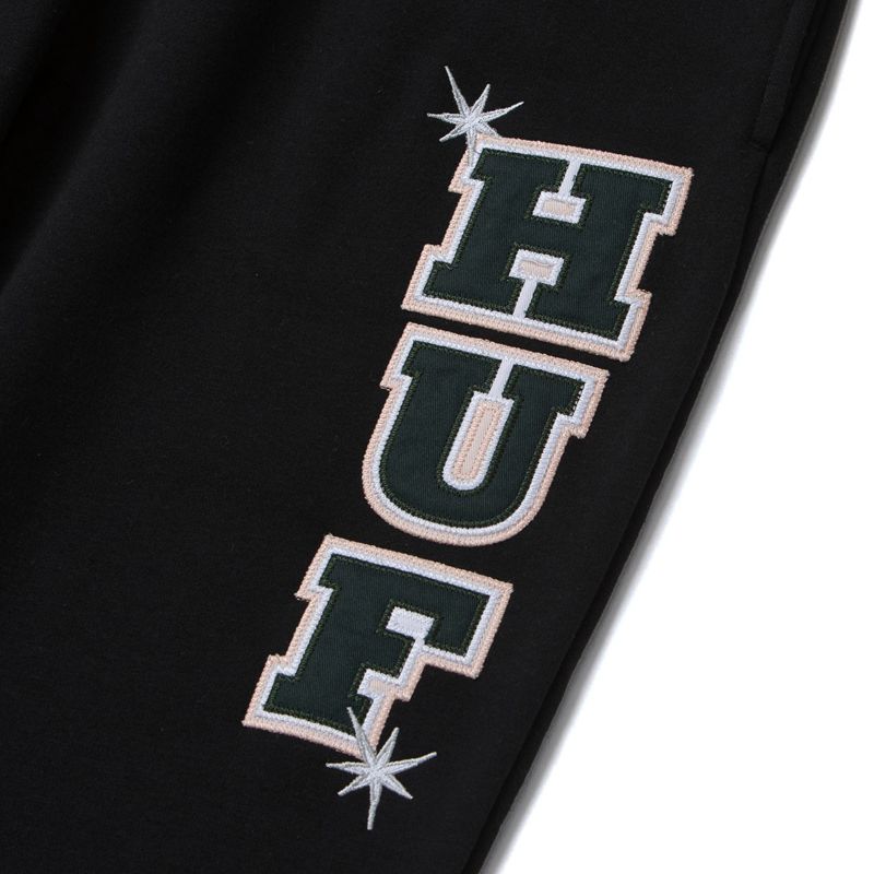 Playboy X Huf Rabbit Head Men's Sweatpants Black | 603984ECJ