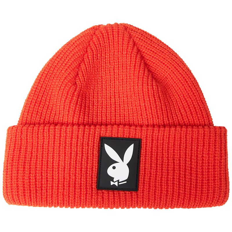 Playboy X Pleasures Bunny Beanie Men's Hats Orange | 761432VJG