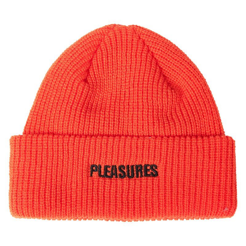 Playboy X Pleasures Bunny Beanie Women's Hats Orange | 714386WBU