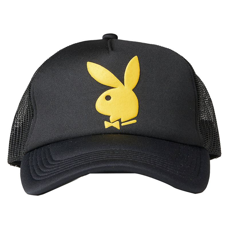 Playboy X Pleasures Bunny Trucker Men's Hats Forest | 573961NDX