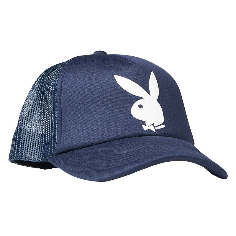 Playboy X Pleasures Bunny Trucker Men's Hats Forest | 573961NDX