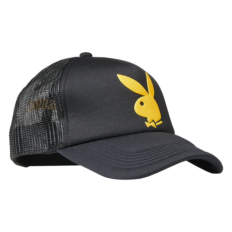 Playboy X Pleasures Bunny Trucker Men's Hats Forest | 573961NDX