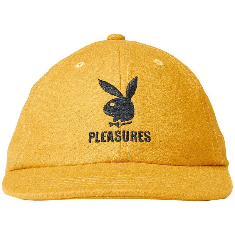 Playboy X Pleasures Wool Strapback Men's Hats Forest | 094652FSW