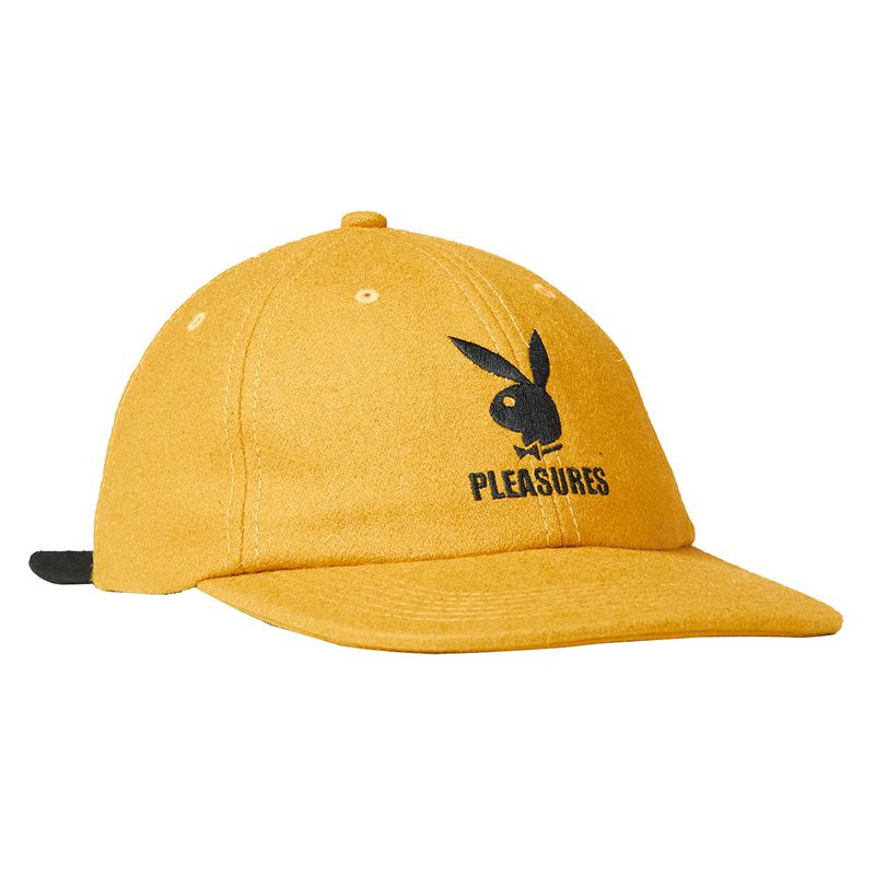 Playboy X Pleasures Wool Strapback Men's Hats Forest | 094652FSW