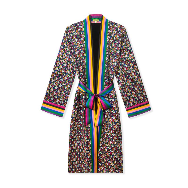 Playboy X Revolve Kimono Women\'s Jackets Multicolor | 190453KLY