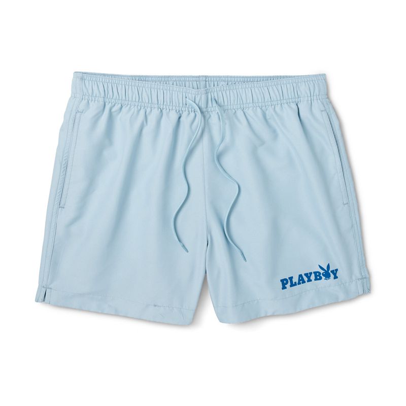 Playboy 15" Core Trunks Men's Swimwear Blue | 423865SPW