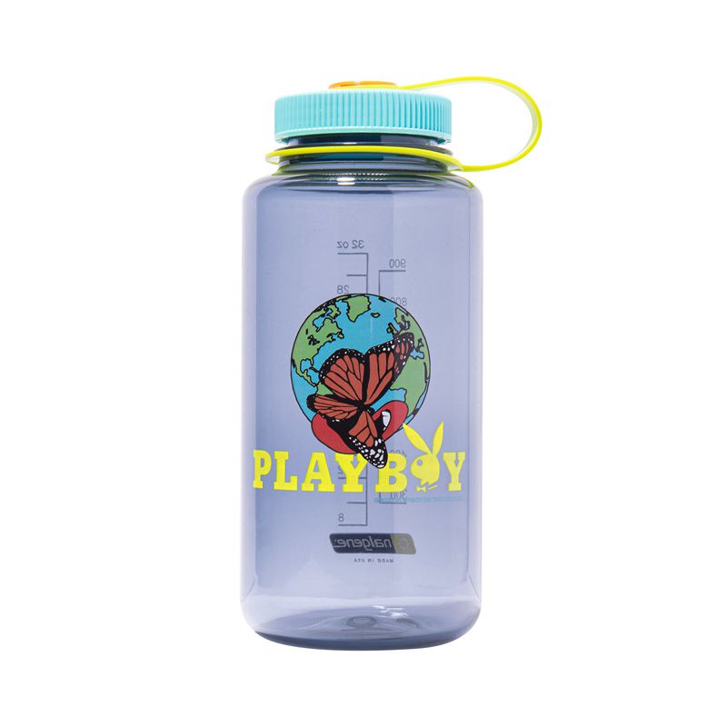 Playboy Au Naturel Nalgene Bottle Women's Swimwear Purple | 875069VRD