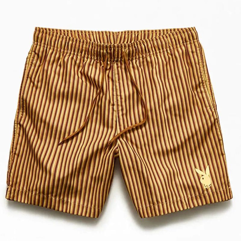 Playboy Microstripe Trunks Men's Swimwear Multicolor | 283769QDB