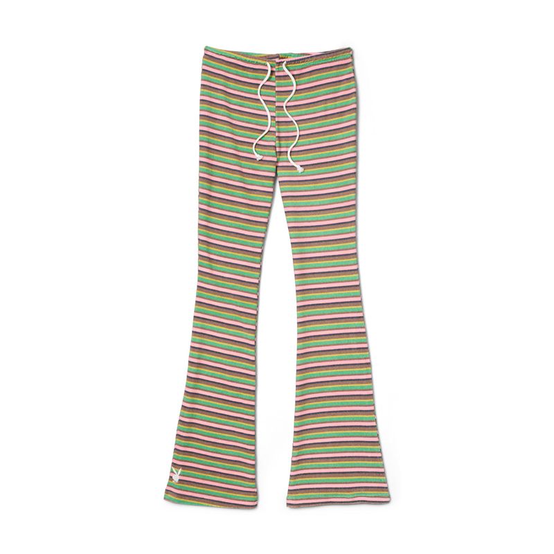 Playboy Terry Flare S Women's Pants Multicolor | 264309CSF