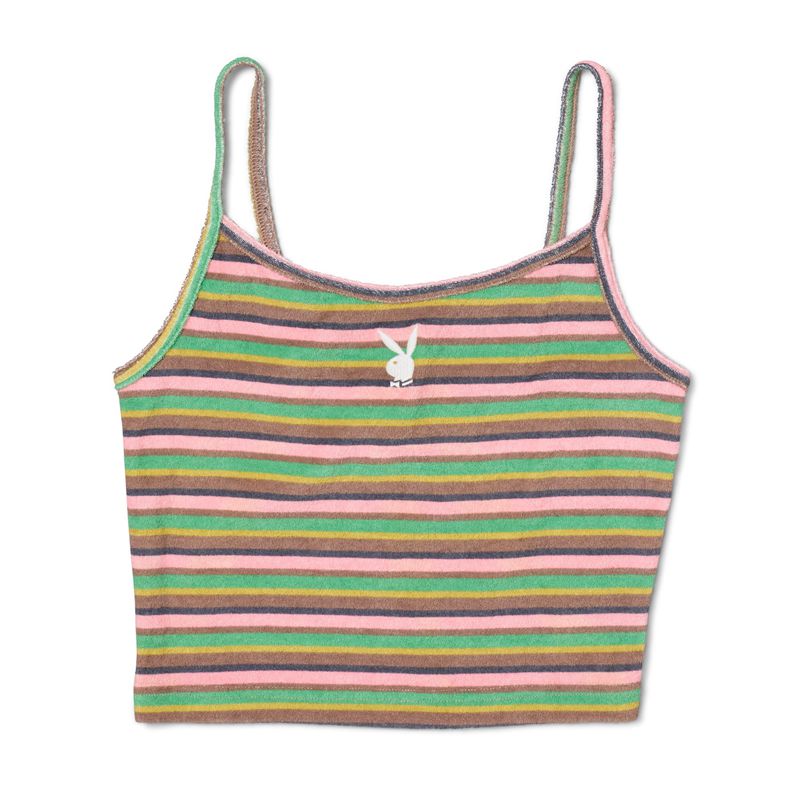 Playboy Terry Women's Tank Multicolor | 807412RLM